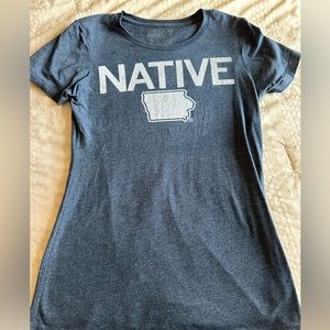 Raygun Iowa Native women’s t shirt